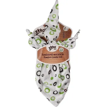 usínáček KIKKO XKKO BMB Bambusový muchláček - Lime Bubbles