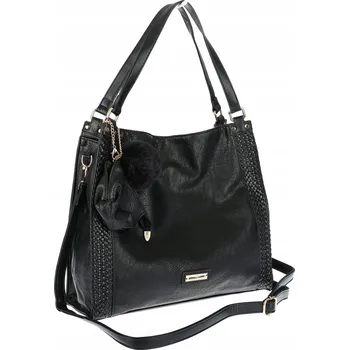 Kabelka Dámská kabelka Shopper italské značky CHARRO A4 Prostorná CH6626 Čokoládová