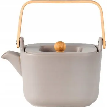 Konvice na čaj Keramická konvice Husla 1 l béžová