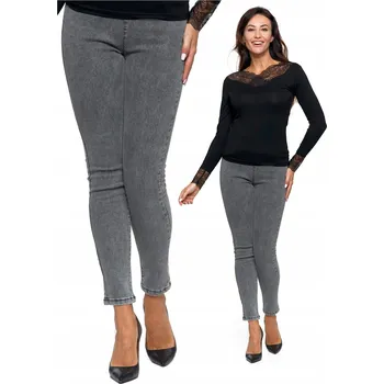 Dámské džíny Moraj OSD4600-001 dámské džíny střihu úzké nohavice, velikost XXL