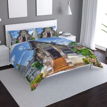 Povlečení Sablio Povlečení Chrám - 140x200 / 90x70