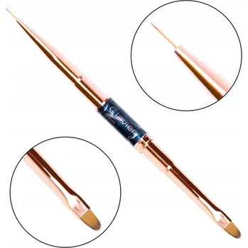 Kosmetický štětec OBOUSTRANNÝ ŠTĚTEC NA ZDOBENÍ GELU CLAVIER