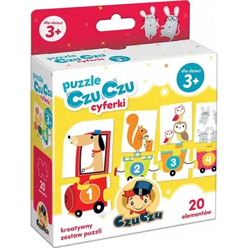 Puzzle CzuCzu Čísla 3+ Puzzle 20 dílků