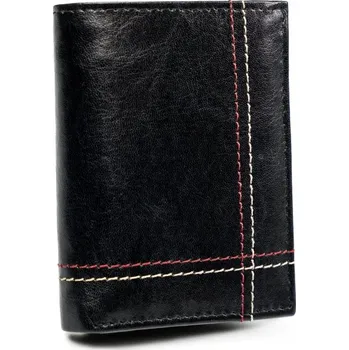 Always Wild peněženka z pravé kůže černá - muž