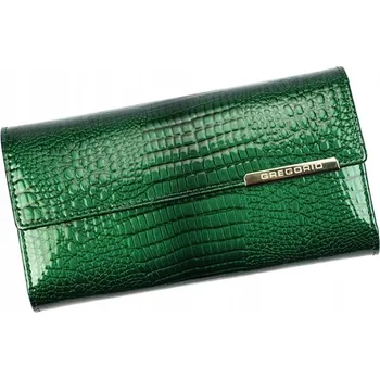 Peněženka Gregorio peněženka z pravé kůže zelená - dámská