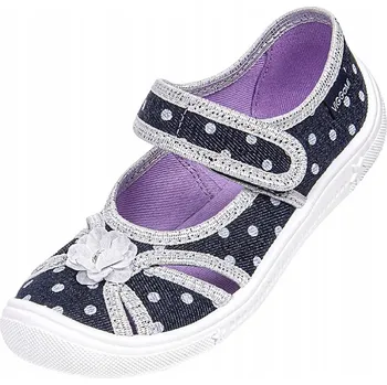 Pracovní obuv Pantofel Iga hráškový, modrý, Vi-GGa-Mi, vel. 33