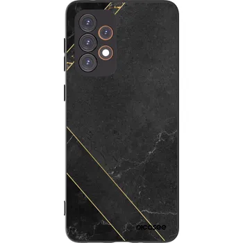 Pouzdro na mobilní telefon Picasee silikonový černý obal pro Samsung Galaxy A33 5G A336 - Black tile