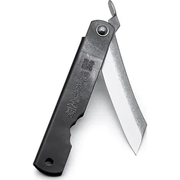 Pracovní nůž Japonský zavírací nůž NAGAO KANEKOMA Higonokami Zenko z uhlíkové oceli SK5 - 65 mm