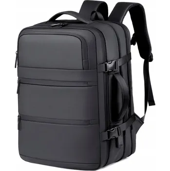 Sportovní taška Batoh Turistická taška Vakuová komora USB pumpa - černá