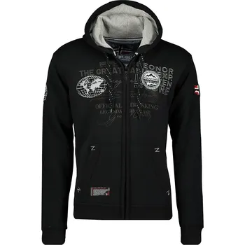 Pánská mikina GEOGRAPHICAL NORWAY mikina pánská GORESUN MEN 100 EO, velikost 9XL