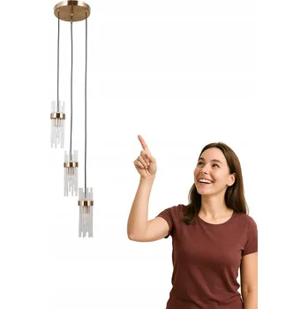 Závěsné svítidlo Italux TARASO 3-bodové světlo E14