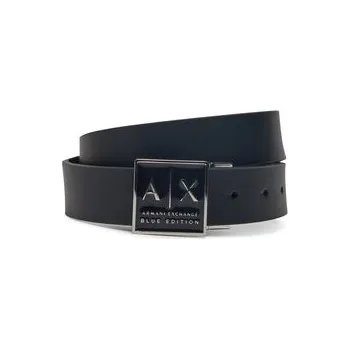 Opasek Pánský pásek Armani Exchange XM001005 AF13929 UB101 Tmavomodrá 85