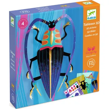 kreativní sada DJECO 3D Papíroví brouci