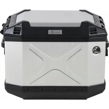 Kufr Xplorer 40 stříbrný - levý boční kufr [poje