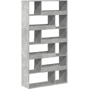 Knihovna Regál VidaXL 33 x 187,5 x 100 cm, tmavý beton