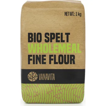 Mouka GymBeam BIO Špaldová mouka celozrnná hladká - VanaVita Balení (g): 10 x 1000 g
