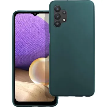Pouzdro na mobilní telefon OEM Pouzdro MATT Case SAMSUNG Galaxy A32 LTE ( 4G ) tmavě zelené