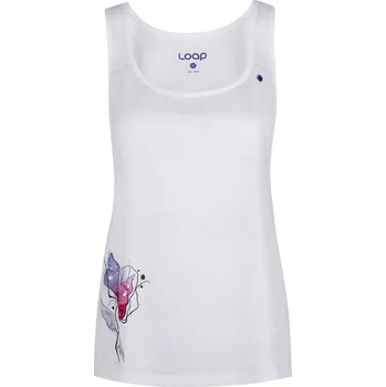 Dámské tričko Loap dámské tričko bílé klasické velikost M