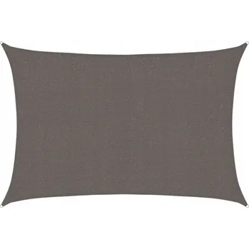 Krycí plachta Sluneční plachta, 160 g/m2, antracitová, 2x3 m, HDPE