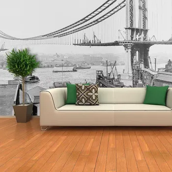 Tapeta Sablio Tapeta Stavba mostu - 125x75 cm