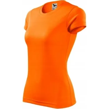 Dámské tričko Dámské Tričko Fantasy 140 neonově oranžové M