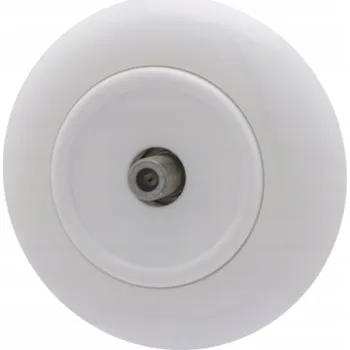 Elektrická zásuvka Anténní zásuvka nástěnná Tayama bílá