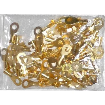 Síťový kabel Oko kabelové 5mm neizolované (DJ431-5C), balení 100ks