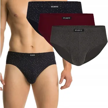 Slipy Pánské slipy Atlantic bavlněné 3MP-131 XL