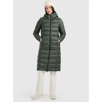 Dámský kabát 4F dámská péřová bunda s kapucí 4F velikost S