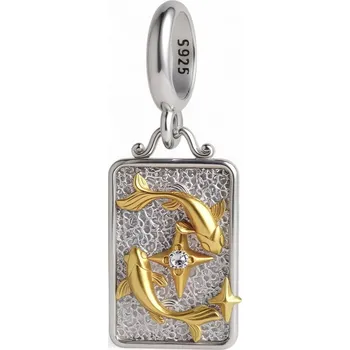 Přívěsek Znamení zvěrokruhu RYBY - Přívěsky ve zlatě a stříbře 925