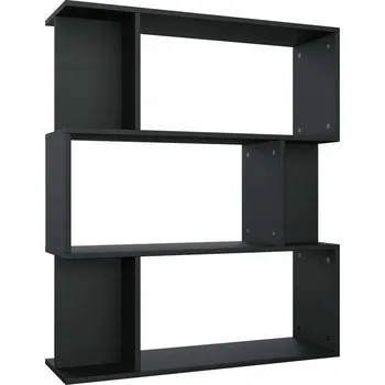 Knihovna Regál VidaXL 80 x 24 x 96 cm, černý