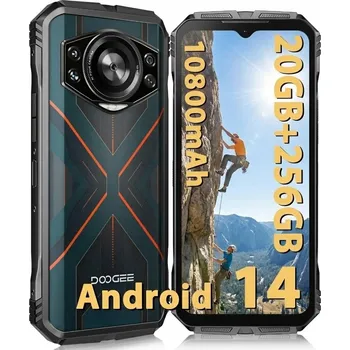 Mobilní telefon Smartphone DooGee S Cyber 20 GB / 256 GB 4G (LTE) červený