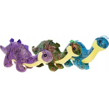 plyšák Plyšový Dinosaurus Lesklý 30 cm Barevný Plyšový Mazlíček Přítulníček a Dárek