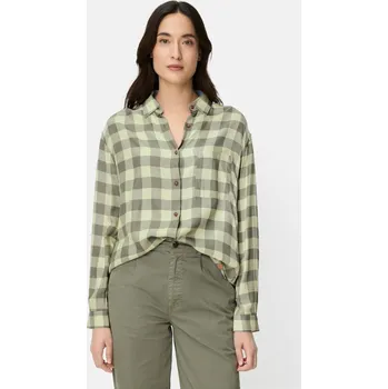 Dámská košile KOŠILE CAMEL ACTIVE BLOUSE LIME GREEN CHECK