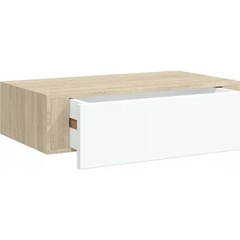 police Police MDF deska VidaXL 40 x 23,5 cm bílá