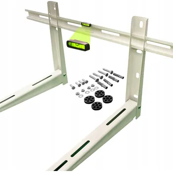 Příslušenství pro klimatizaci ZÁKLADNA DRŽÁK KONZOLA NA ZEĎ PRO TEPELNÉ ČERPADLO 550 mm, 200 kg klimatizace