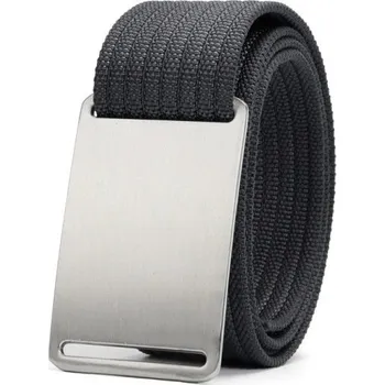 Opasek Pánský pásek L366 tmavě šedá 100 cm