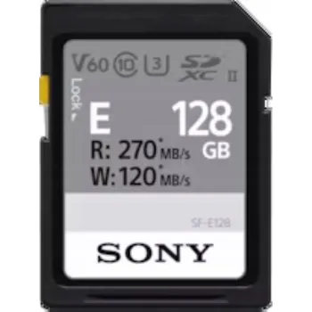 Paměťová karta Sony SDXC řady E 128GB UHS-II Class 10 U3 V60