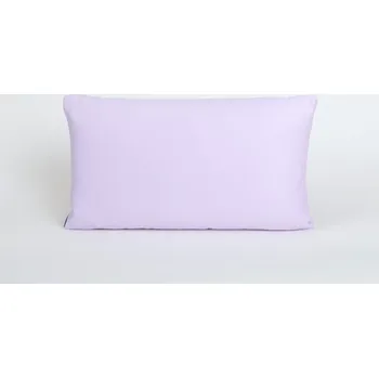 Povlečení Povlak na polštář 70x50 cm - flanel - světle fialový