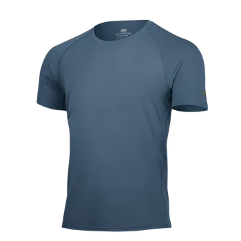 Pánské tričko QUIDO pánské merino triko - Modrá 5656 / S / Modrá