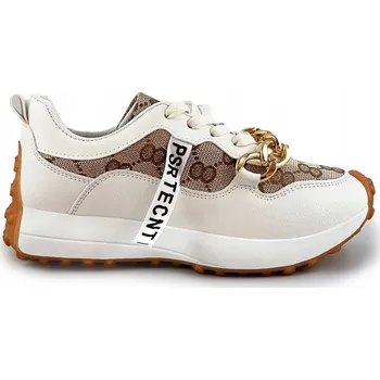 Dámské tenisky DÁMSKÉ SPORTOVNÍ BOTY N-205 BÍLÉ 40