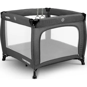 Dětská postýlka Dětská skládací ohrádka Quadra - grafit