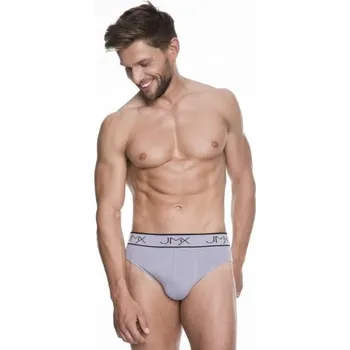 Slipy JULIMEX BEZŠVÉ PÁNSKÉ SLIPY CARBON ŠEDÉ M