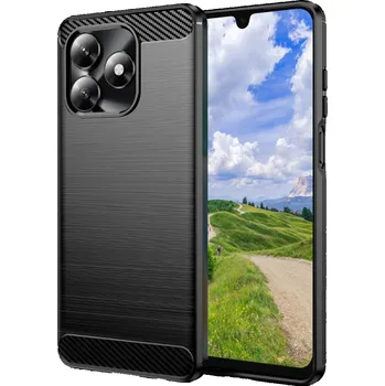 Pouzdro na mobilní telefon Pouzdro ochranné pro Honor X5C Plus PANCÉŘOVÉ KARBONOVÉ