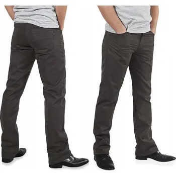 Pánské kalhoty Hunter elegantní pánské kalhoty červené velikost 37/32