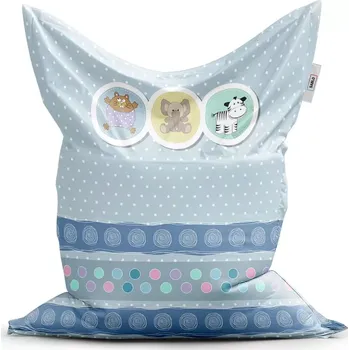 Sedací pytel Sablio Sedací vak Classic Plyšáčci - 150x100 cm