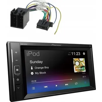 Autorádio Pioneer DMH-A240BT autorádio 2DIN Bluetooth LCD 6.2'' ISO adaptér