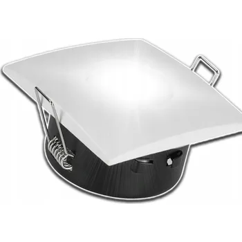 Kulaté očko Decorya bílé