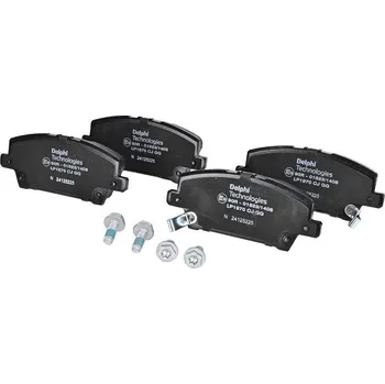 Brzdová destička Sada brzdových destiček, kotoučová brzda DELPHI LP1970