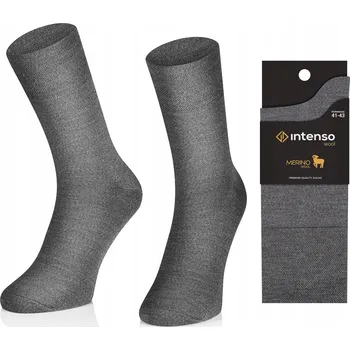 Pánské ponožky Intenso Ponožky 0631_S01 šedé, velikost 41-43